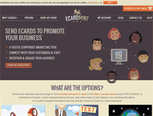 Tablet Screenshot of ecardmint.com